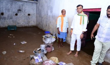 बस्तर में भारी बारिश से जनजीवन तबाह, सरकार मुआवजा तुरंत दे - दीपक बैज