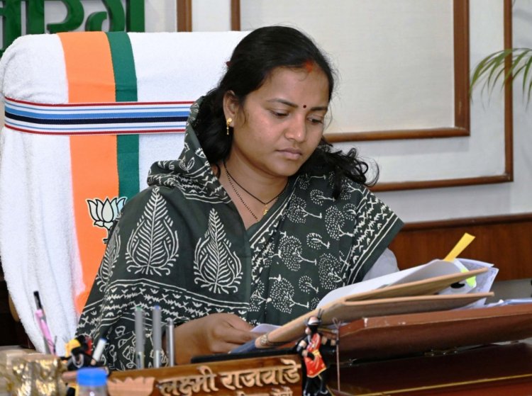  कैबिनेट मंत्री श्रीमती लक्ष्मी राजवाड़े की मानवीय पहल