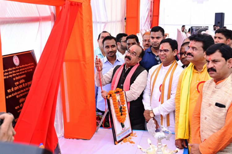 उप मुख्यमंत्री अरुण साव ने 4.09 करोड़ के विकास कार्यों का किया लोकार्पण-भूमिपूजन