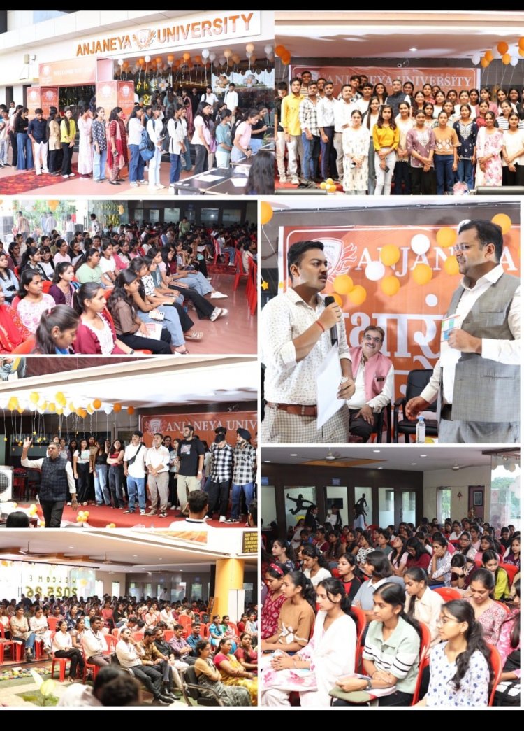 आज का दिन सिर्फ शिक्षा की शुरुआत नहीं, बल्कि एक नए जीवन की आधारशिला : चांसलर  अभिषेक अग्रवाल