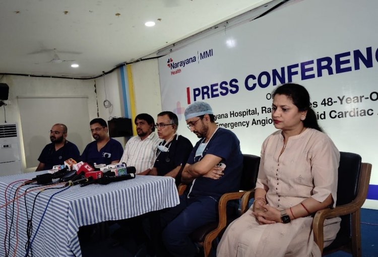 कार्डियक अरेस्ट के दौरान डॉ. सुनील गौनियाल में की आपातकालीन एंजियोप्लास्टी, 48 वर्षीय महिला को मिला नया वन