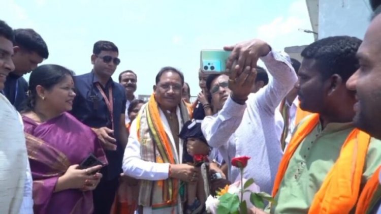 जांजगीर पहुंचे CM साय, अनुसूचित जाति विकास प्राधिकरण की लेंगे बैठक