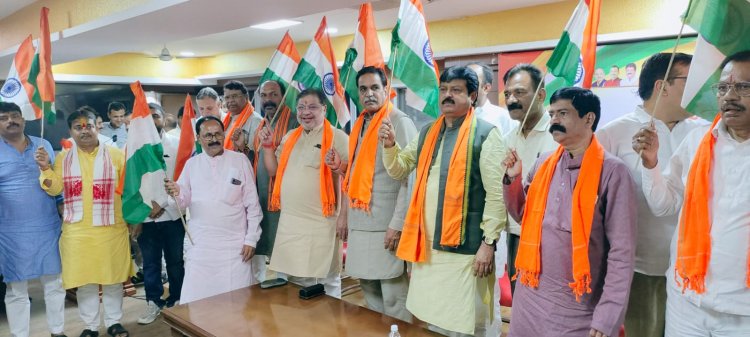 स्वतंत्रता दिवस के अवसर पर भाजपा करेगी तिरंगा यात्रा और हर घर तिरंगा कार्यक्रम का आयोजन