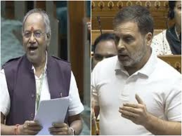 हार से बौखलाए राहुल गांधी देश की संवैधानिक संस्थाओं पर लगा रहे निराधार आरोप: बृजमोहन अग्रवाल