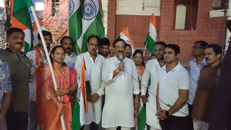 जवाहर नगर मंडल द्वारा हर घर तिरंगा यात्रा निकाली। यात्रा का उद्देश्य स्वतंत्रता दिवस पर हर घर तिरंगा फहराने की भावना जगाना था।