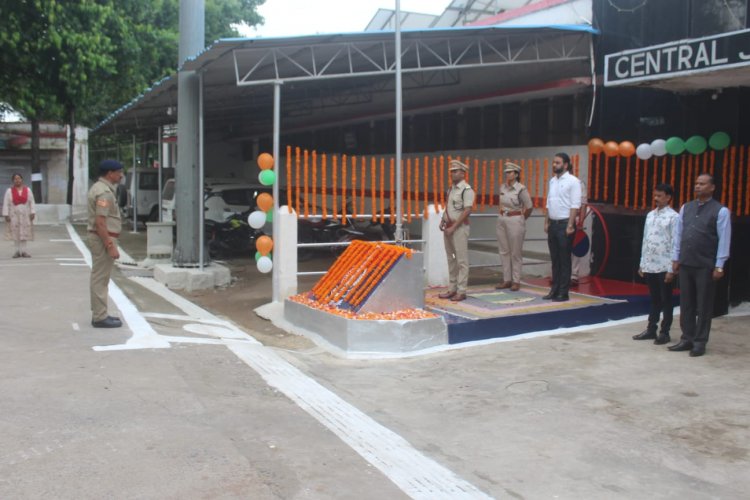 केंद्रीय जेल बिलासपुर में स्वतंत्रता दिवस का गरिमामय आयोजन