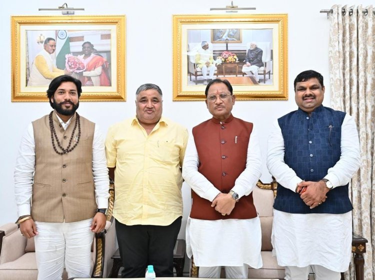 मुख्यमंत्री श्री साय ने  गजेंद्र यादव,  गुरु खुशवंत साहेब एवं  राजेश अग्रवाल को दी शुभकामनाएँ