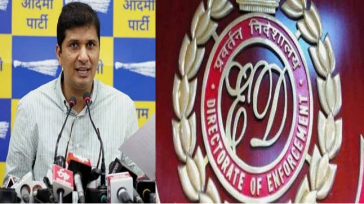 AAP नेता सौरभ भारद्वाज के घर समेत 13 स्थानों पर ED छापा, अस्पताल निर्माण केस में एक्शन!