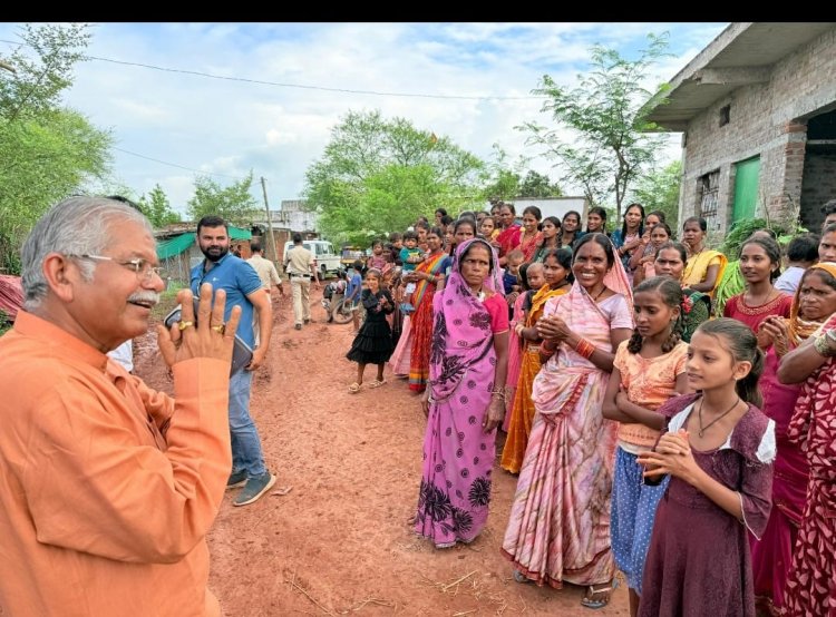 ग्राम कपुआ को 19 लाख रु की मिली सौगात पूर्व विधानसभा अध्यक्ष धरमलाल कौशिक ने विकास निर्माण कार्यों का किया भूमिपूजन 