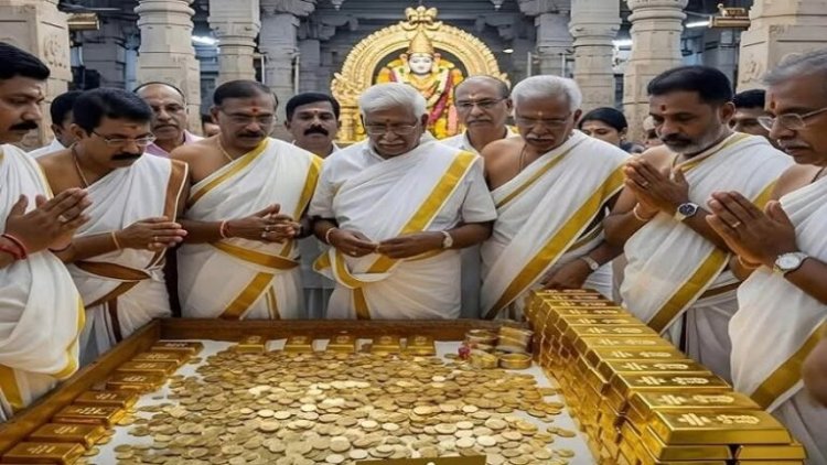 तिरुपति मंदिर में 121 Kg सोने का दान, सोने की कीमत ₹140 करोड़, देखें 10 सबसे बड़े दानों की लिस्ट…!!