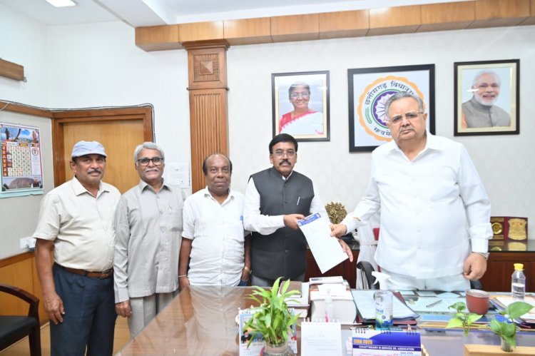 नवा रायपुर में छत्तीसगढ़ विधानसभा परिसर में स्थापित होगी बाबा साहेब डॉ. भीमराव अंबेडकर की 25 फीट से ऊंची भव्य प्रतिमा