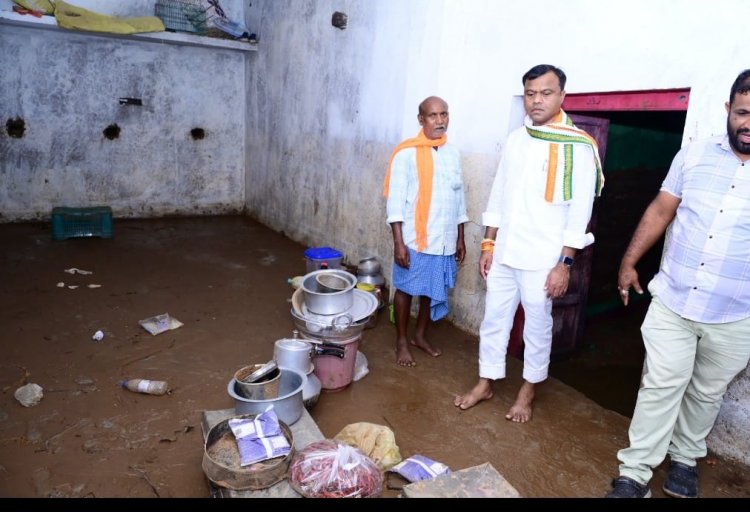 बस्तर में भारी बारिश से जनजीवन तबाह, सरकार मुआवजा तुरंत दे - दीपक बैज