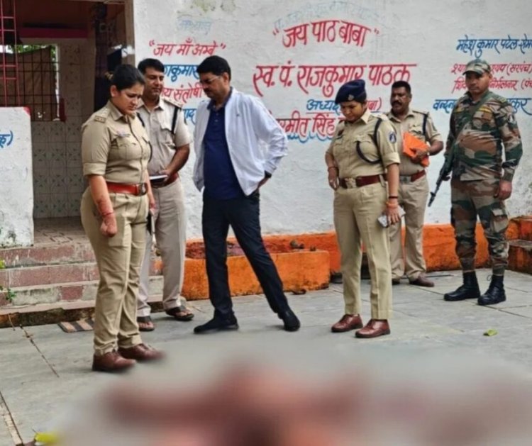 CG : मंदिर में पुजारी की हत्या! खून से सनी मिली लाश