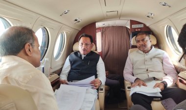 मुख्यमंत्री श्री साय ने बस्तर के बाढ़ प्रभावित क्षेत्रों का किया हवाई और जमीनी सर्वेक्षण