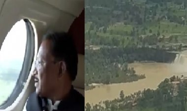 सीएम साय ने किया बाढ़ प्रभावित क्षेत्रों का हवाई सर्वेक्षण, राहत बचाव कार्य के दिए निर्देश