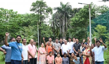 “न दिन न रात – जनता की समस्याओं के लिए हर पल समर्पित विधायक पुरंदर मिश्रा ने किया ऑक्सीजॉन गार्डन का औचक निरीक्षण”