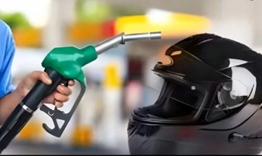 ये कैसा हेलमेट अभियान : पेट्रोल भरवाने पंपों के पास किराए में मिल रहा हेलमेट, रेट केवल 10 रुपए