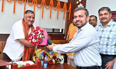 पर्यटन एवं संस्कृति मंत्री  राजेश अग्रवाल ने मंत्रालय में कामकाज संभाला