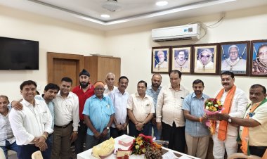 कोरबा जिला भाजपा अध्यक्ष व कार्यकारिणी का भव्य स्वागत