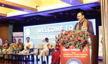 अपने जान की परवाह किए बिना काम करती हैं नर्सेस: स्वास्थ्य मंत्री  श्याम बिहारी जायसवाल