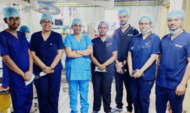 अम्बेडकर अस्पताल के जनरल सर्जरी विभाग में एक और विदेशी युवती का सफल ऑपरेशन