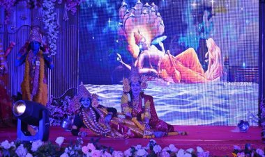 देव लोक की लीला का दर्शन हुआ: अग्रवाल सभा द्वारा आयोजित अग्रसेन जयंती  के द्वितीय दिवस के कार्यक्रम आज अग्रसेन धाम मै सम्पन्न हुए