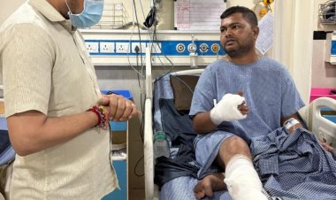 *गोदावरी इस्पात में गर्म लोहे की चपेट में आने से 6 मजदूरों की मौत; विधायक अनुज पहुंचे अस्पताल, पुलिस-प्रशासन कों दिये जांच के निर्देश*