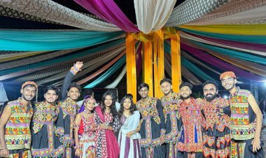 *आंजनेय यूनिवर्सिटी : देवी माँ की भक्ति और गरबा की ताल पर झूम उठा*
