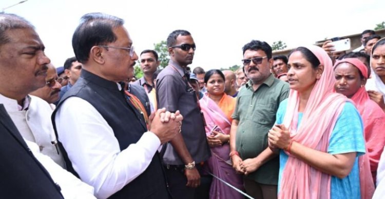 CG : बाढ़ प्रभावितों को मिला राशन, मकान ढहने पर प्रदान की गई सहायता राशि