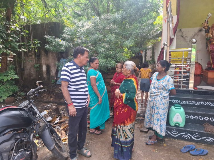 संस्कृति विभाग अध्यक्ष व वार्ड 57 पार्षद अमर गिदवानी ने वार्ड क्षेत्र में आवश्यक कार्यों के सम्बन्ध में किया निरीक्षण,दिए निर्देश 