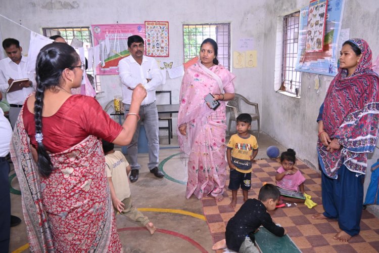 बच्चों के स्वास्थ्य, पोषण और शिक्षा की गुणवत्ता सुनिश्चित करना राज्य सरकार की सर्वाेच्च प्राथमिकता : मंत्री राजवाड़े