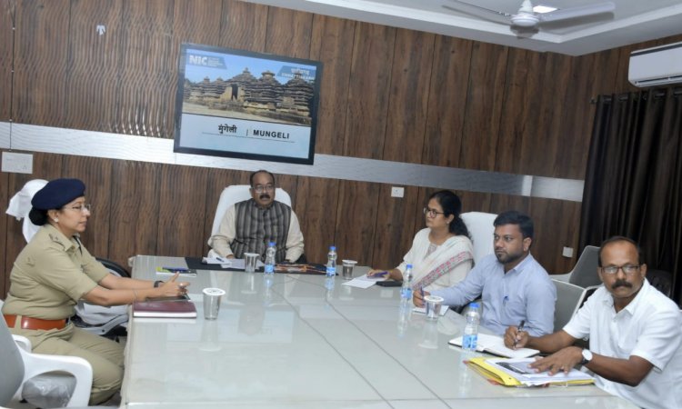 केन्द्रीय युवा कार्य एवं खेल मंत्रालय की वर्चुअल बैठक में शामिल हुए उप मुख्यमंत्री  अरुण साव