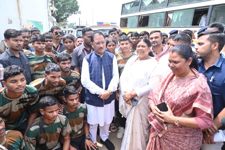 प्रदेश के युवाओं के लिए प्रेरणा बनेगी आपकी सफलता : मुख्यमंत्री श्री साय