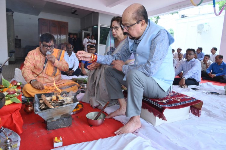 राजभवन में मनाई गई विश्वकर्मा जयंती