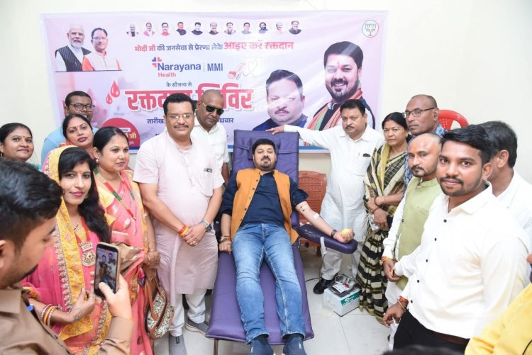 प्रधानमंत्री मोदी जी के जन्मदिन के अवसर पर विधायक कार्यालय मे हुए विभिन्न कार्यक्रम