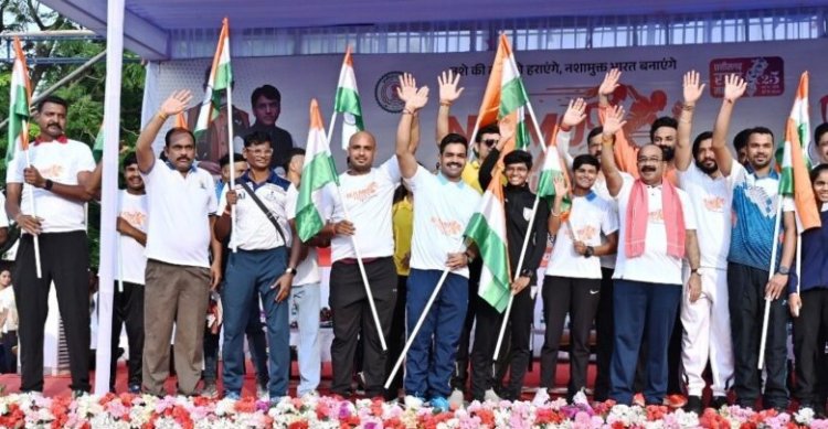 राजधानी रायपुर में हुआ ‘नमो युवा रन’ मैराथन दौड़,5 हजार से अधिक लोगों ने लिया हिस्सा