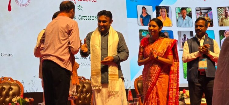 रेशम उत्पादन के क्षेत्र में उत्कृष्ट कार्य के लिए छत्तीसगढ़ को मिला ‘बेस्ट सेरीकल्चर स्टेट‘ का राष्ट्रीय पुरस्कार