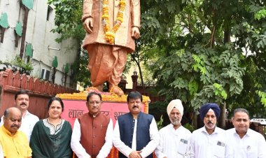 *मुख्यमंत्री विष्णुदेव साय ने राष्ट्रपिता महात्मा गांधी और पूर्व प्रधानमंत्री लाल बहादुर शास्त्री की प्रतिमा पर किया माल्यार्पण*
