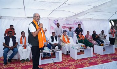 रावतपुरा फेज-2 में 2.35 करोड़ की से बनेगी सड़क, सांसद बृजमोहन ने किया शिलान्यास