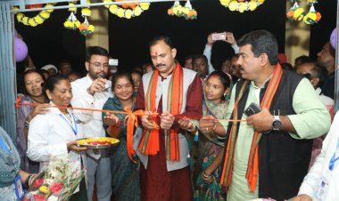 स्वास्थ्य मंत्री  श्याम बिहारी जायसवाल ने किया प्राथमिक स्वास्थ्य केंद्र कुर्रूटोला का लोकार्पण