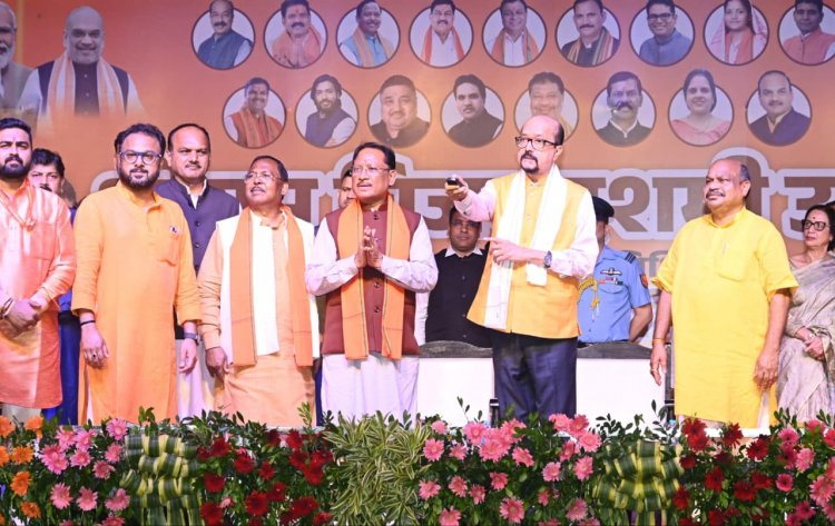 अधर्म पर धर्म की विजय का पर्व: रायपुर में विजयादशमी उत्सव का भव्य आयोजन