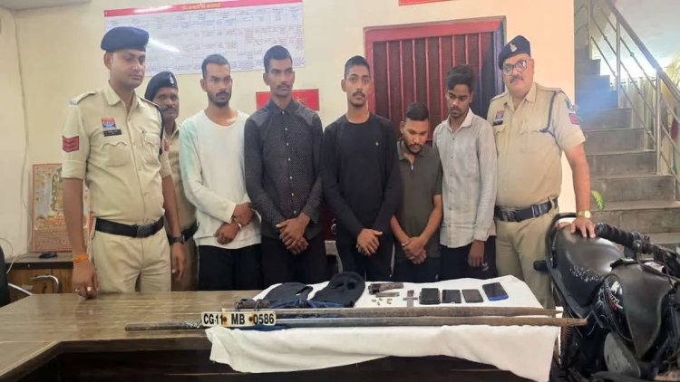 CG ब्रेकिंग : NSUI छात्र नेता समेत 5 आरोपी गिरफ्तार, इस बड़े कांड को दिया अंजाम, जाने क्या है पूरा मामला…..