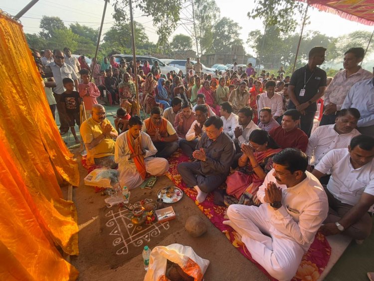 उद्योग मंत्री ने वार्ड क्र. 54 व 55 को दी साढे़ 52 लाख रू. के विकास कार्यो की सौगात