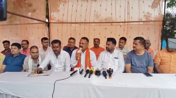 भोजपुरी समाज एवं छठ पूजा समिति व्यास तालाब द्वारा पूजा की तैयारियां पूर्ण