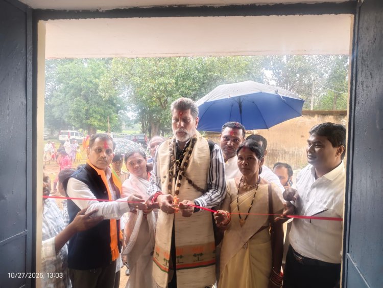 विकास की सौगात:  भाजपा प्रदेश अध्यक्ष एवं विधायक किरण देव ने चांदामेटा,छिंदगुर, मुण्डागढ़ एवं कोलेंग में करोड़ों के विकास कार्यों का किया लोकार्पण