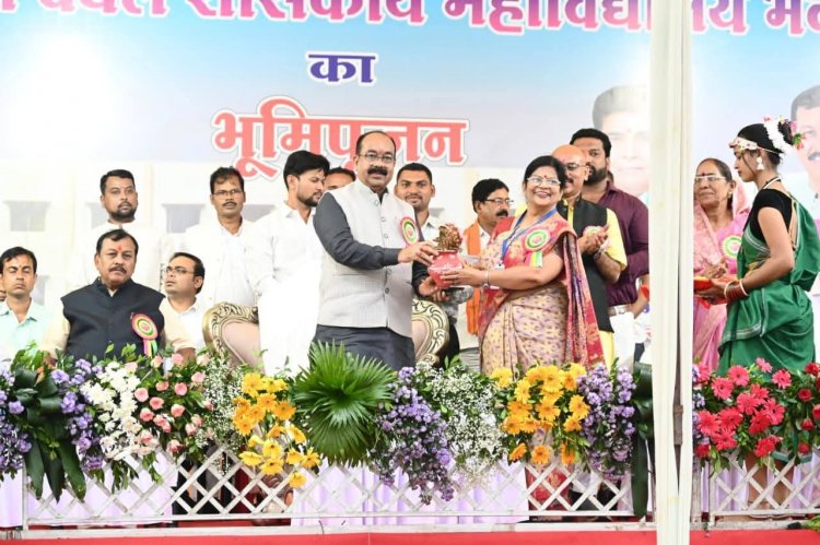 उप मुख्यमंत्री  अरुण साव द्वारा कुम्हारी को 16 करोड़ के विकास कार्यों की सौगातें