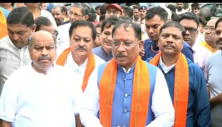 आप सभी को राष्ट्रीय एकता दिवस की हार्दिक शुभकामनाएं  - मुख्यमंत्री विष्णु देव साय