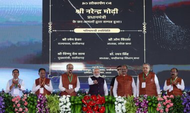 छत्तीसगढ़ विधानसभा का 25 साल का इंतजार खत्म, प्रधानमंत्री  नरेन्द्र मोदी ने नए विधानसभा भवन को राज्य को किया समर्पित