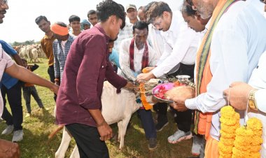भागूटोला में घुमंतू पशुओं की सेवा, सुरक्षा और संरक्षण की मिसाल