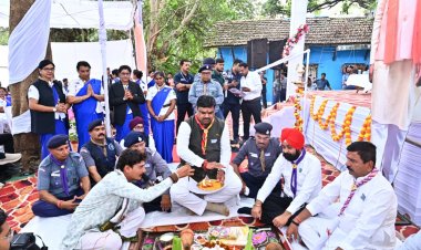 स्कूल शिक्षा मंत्री गजेंद्र यादव ने किया भारत स्काउट्स एवं गाइड्स के राज्य मुख्यालय भवन का भूमि पूजन